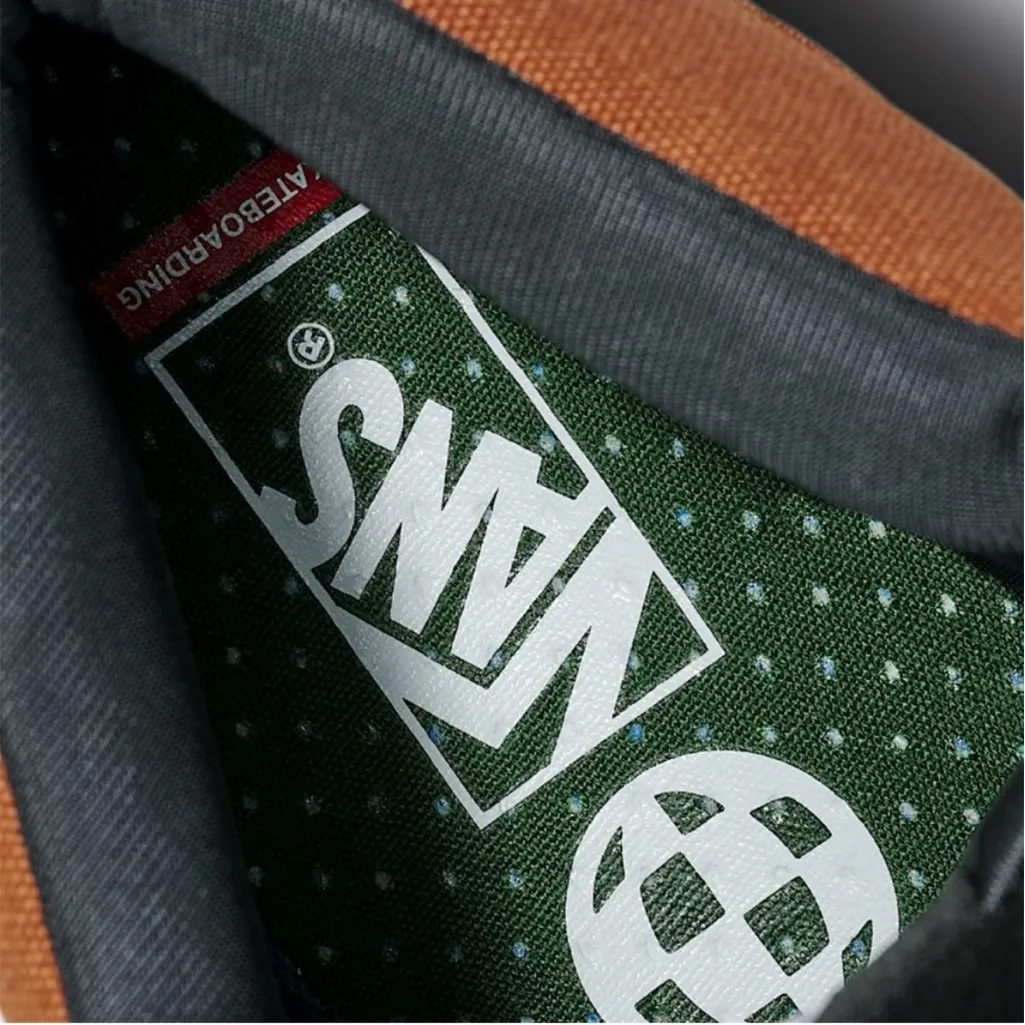 Vans Skate Zahba Mid Shoe Ginger Root Women 9.0US Mens 7.5US - Image 11