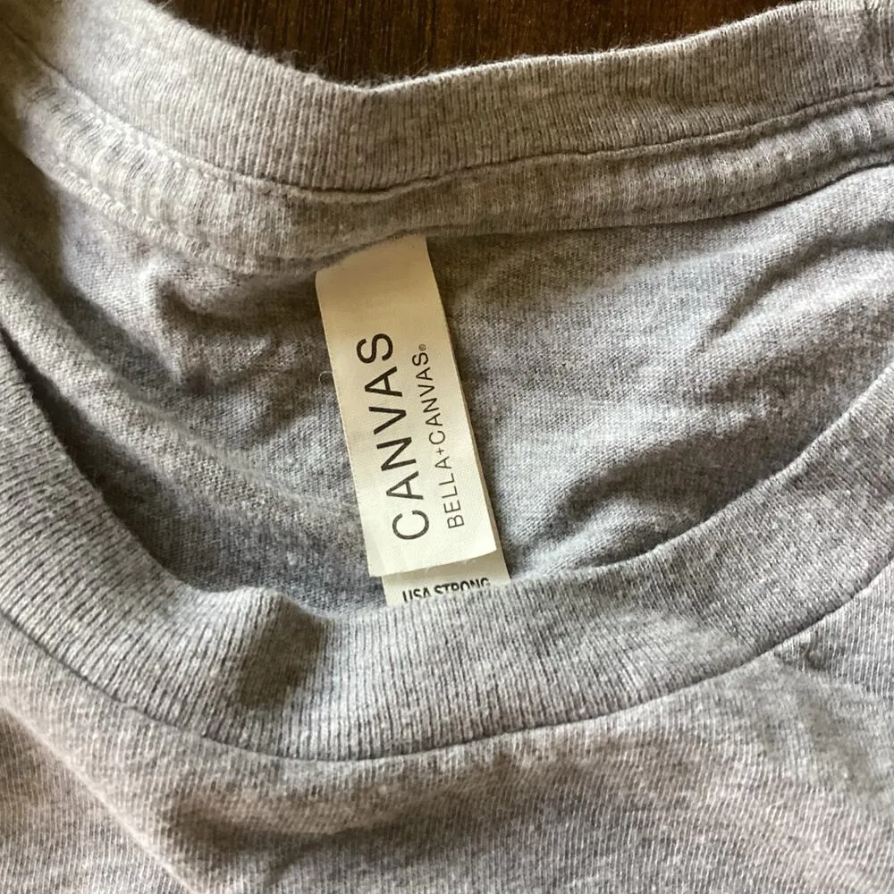 Canvas Christmas Tee Gray - Image 4