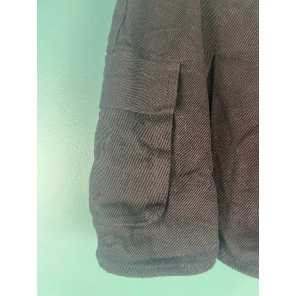 Vestique Black Cargo Mini Skort Size M | Utility Pocket Skirt Shorts - Image 2