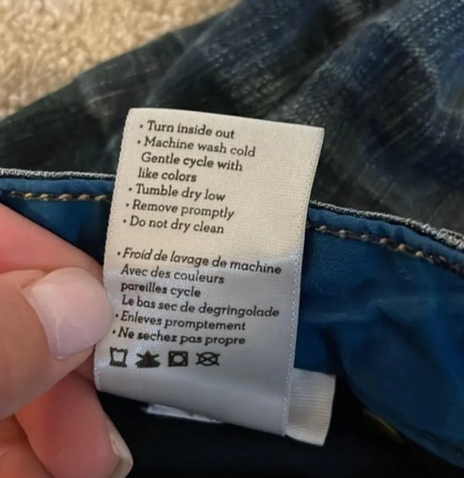 Paige Lou Lou Medium Denim Wash Jeans - Image 9