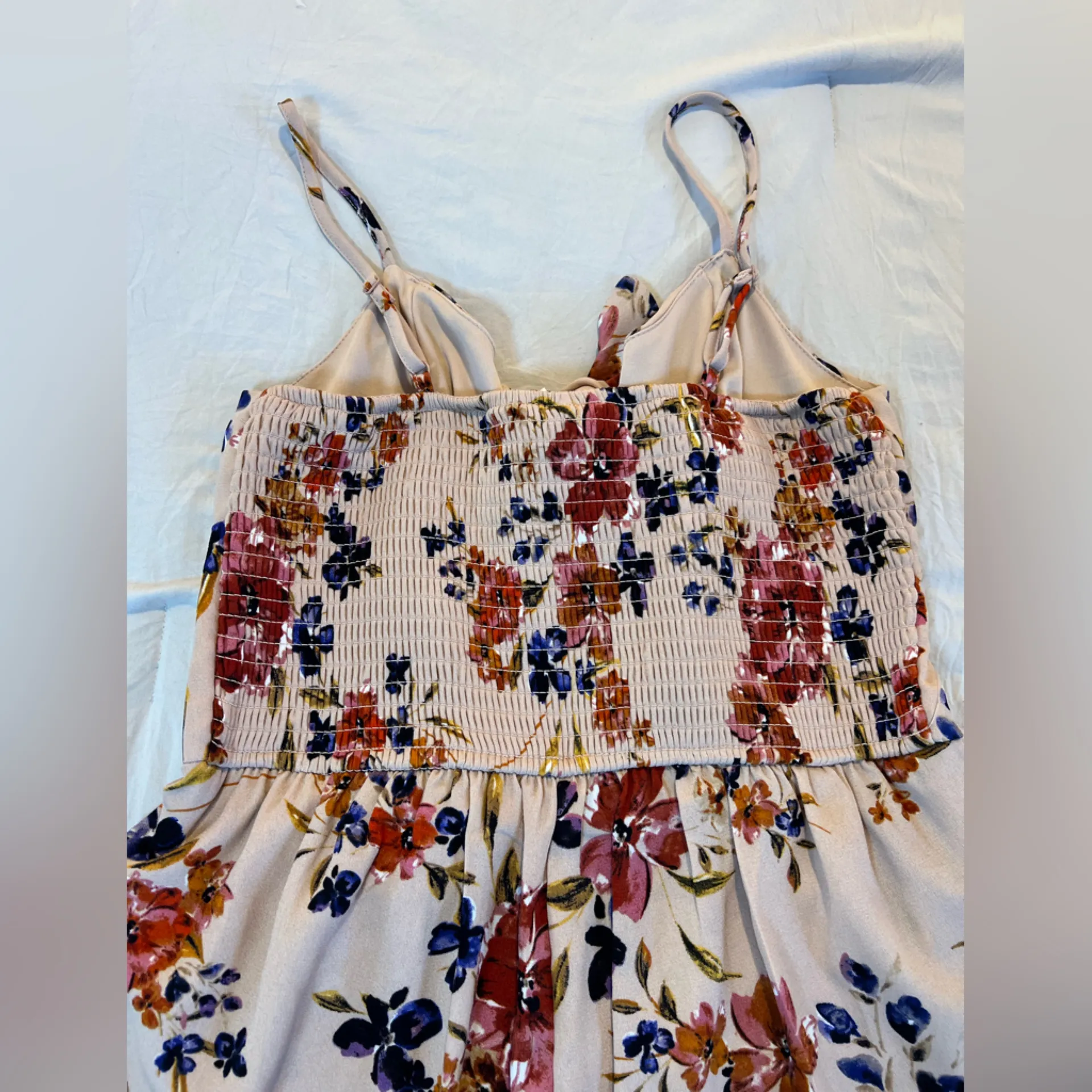 Women's Sleeveless V-Neck Tie Front Jumpsuit -Xhilaration -Blush‎ Pink - Image 7