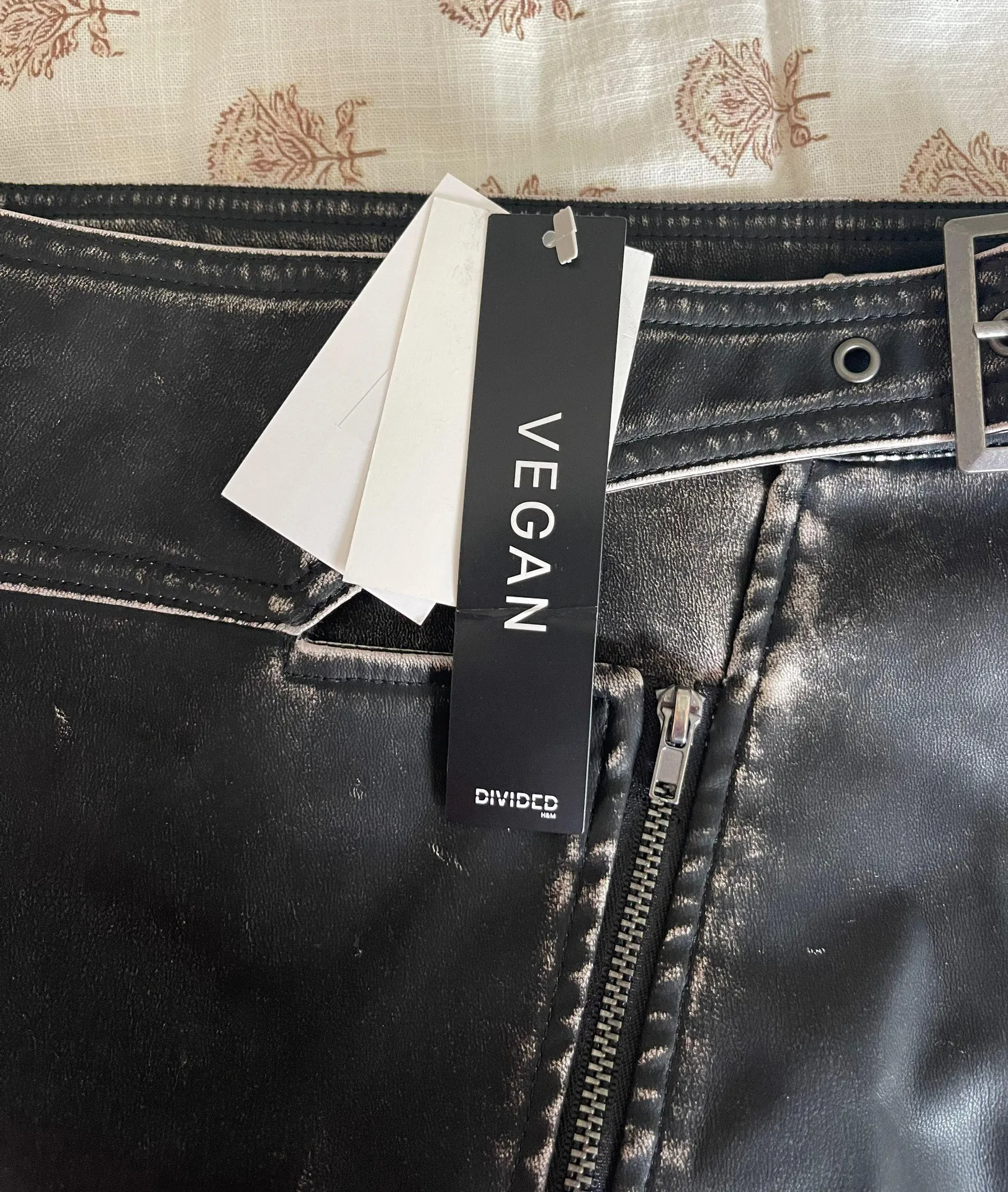 Leather Skirt - Image 3