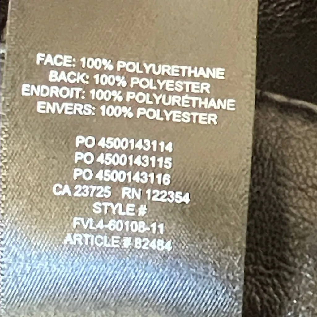 Aritzia Wilfred Black Melina Vegan Leather Pants Size 16 - Image 9