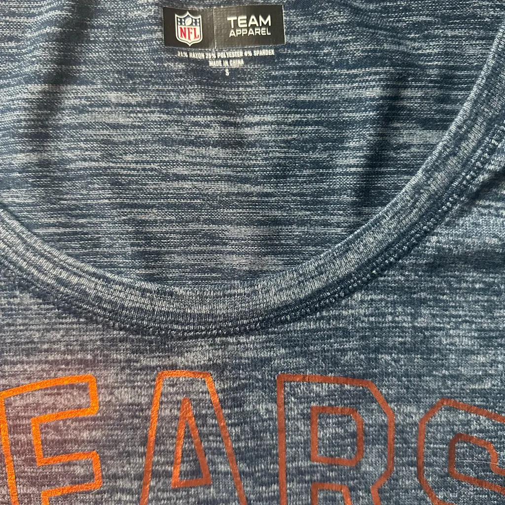 Chicago Bears NFL Womens Apparel Size Large Top Pullover Long Sleeve - Image 3