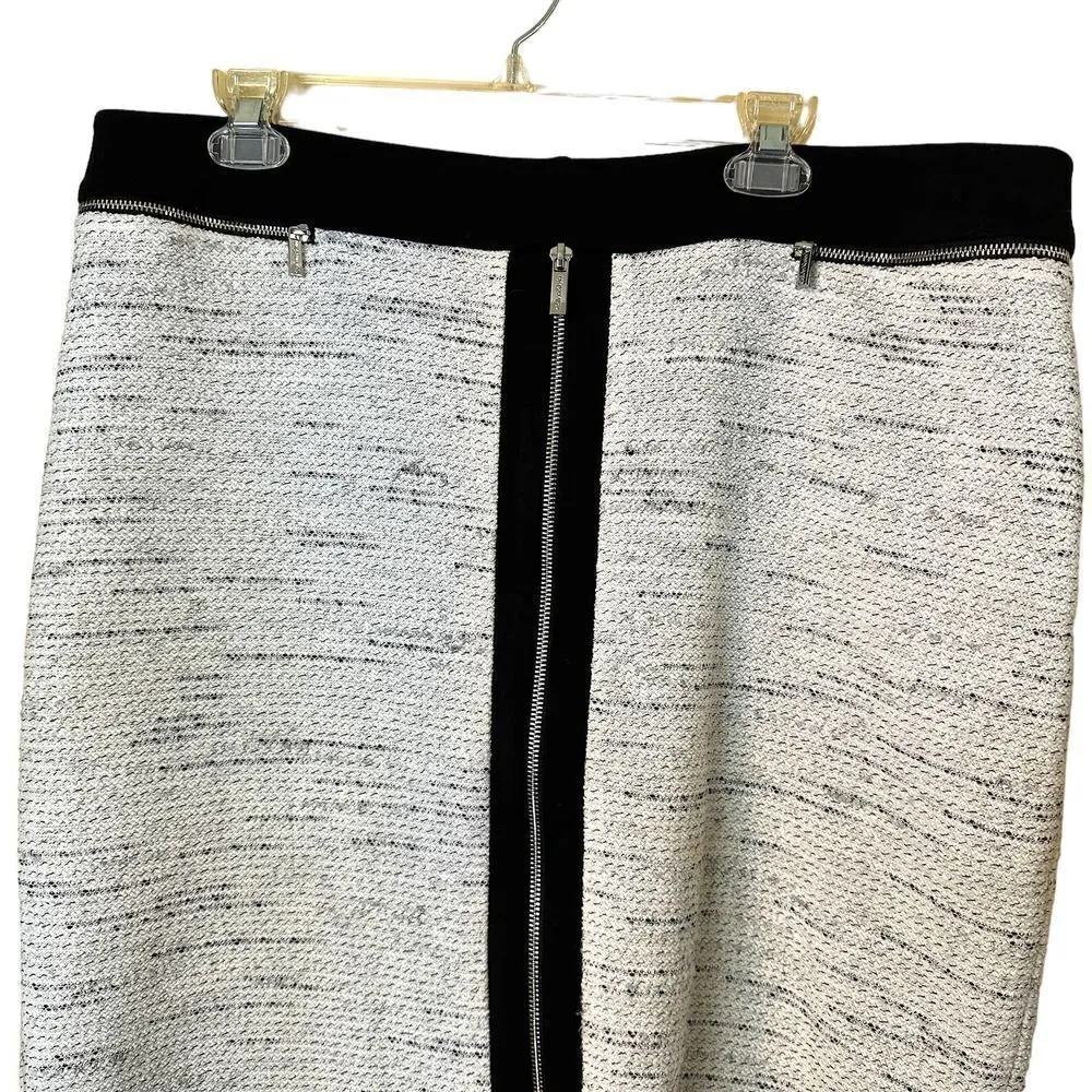 Calvin Klein Tweed Pencil Skirt Size 16 - Image 4