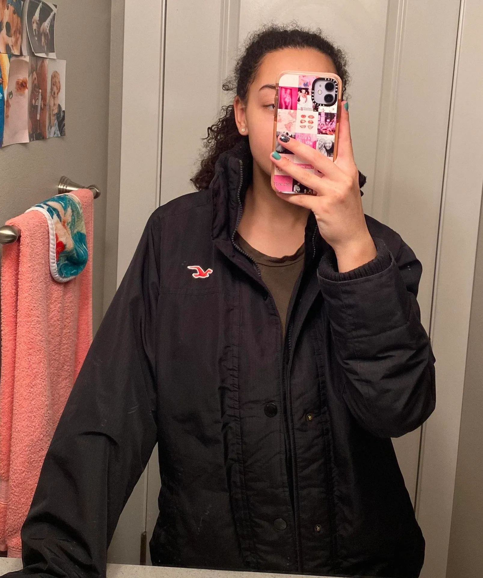 Hollister Black  coat - Image 3