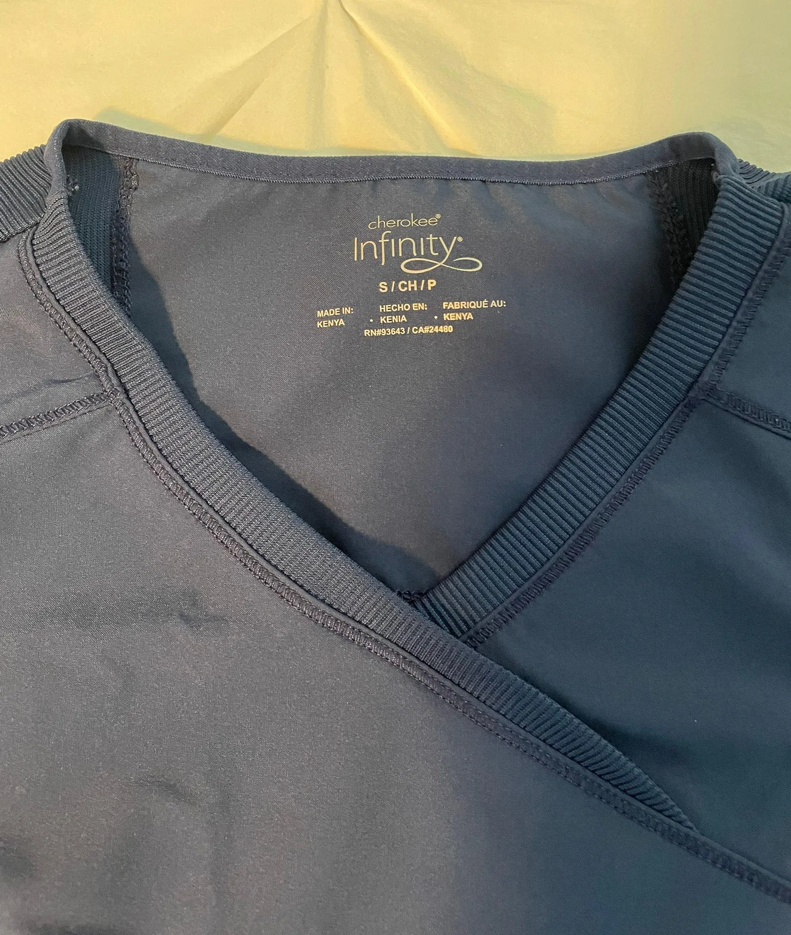 Cherokee Infinity Scrubs Navy Blue - Image 2