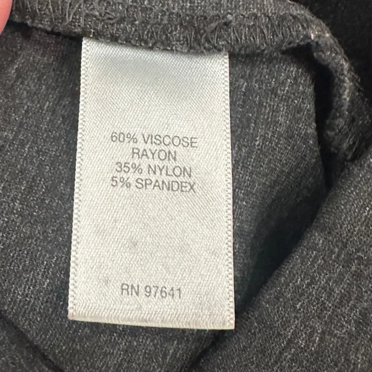 J Jill Lot Ponte Slim Leg Pull On Pants Charcoal Gray Women's Size M Comfort - Image 6