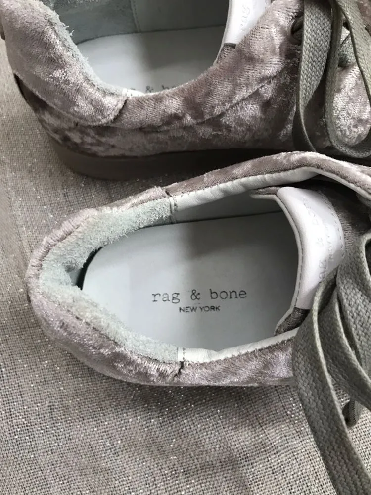 Crushed Velvet Sneakers 9 - Image 2