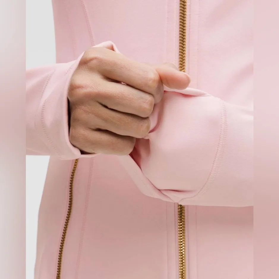 Lululemon NWT Define Jacket Full Zipper, zipper pocket Blissful Pink Gold 12 - Image 5