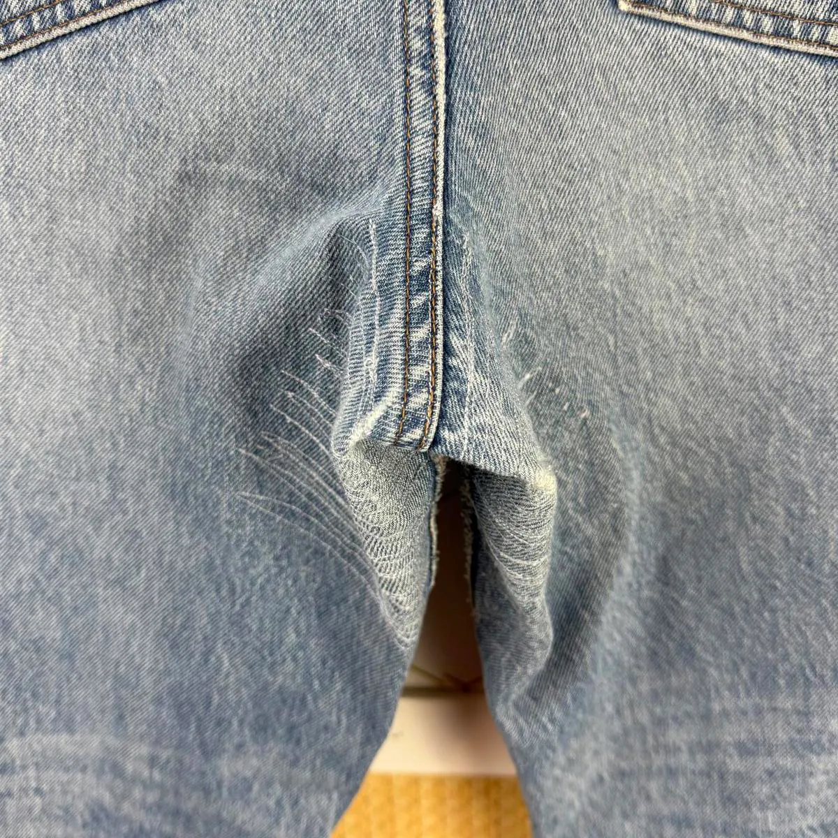 Madewell The Perfect Vintage Straight High-Waisted Distressed Jeans - Size - 29 - Image 7