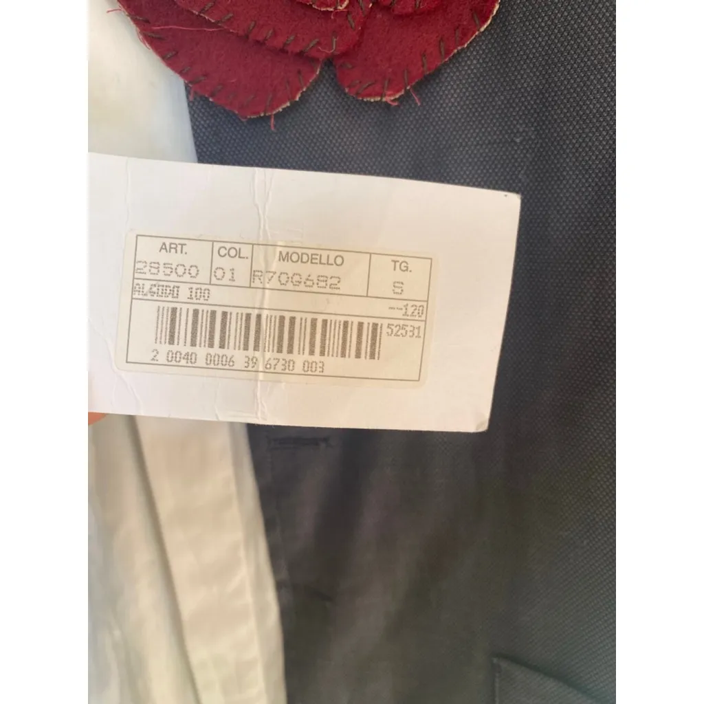 Vintage Moschino Cropped Vest Shirt Italian Designer Avant Garde Y2K 90s S Artsy - Image 6