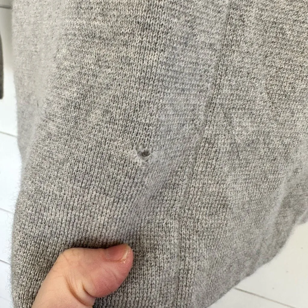 J. Crew Grey Women’s XXS Sweater Blazer Flawed Gray - Image 5