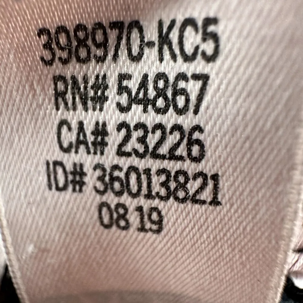 Victoria's Secret Pajama Pants Lounge Leopard Animal Print Drawstring Black M - Image 5