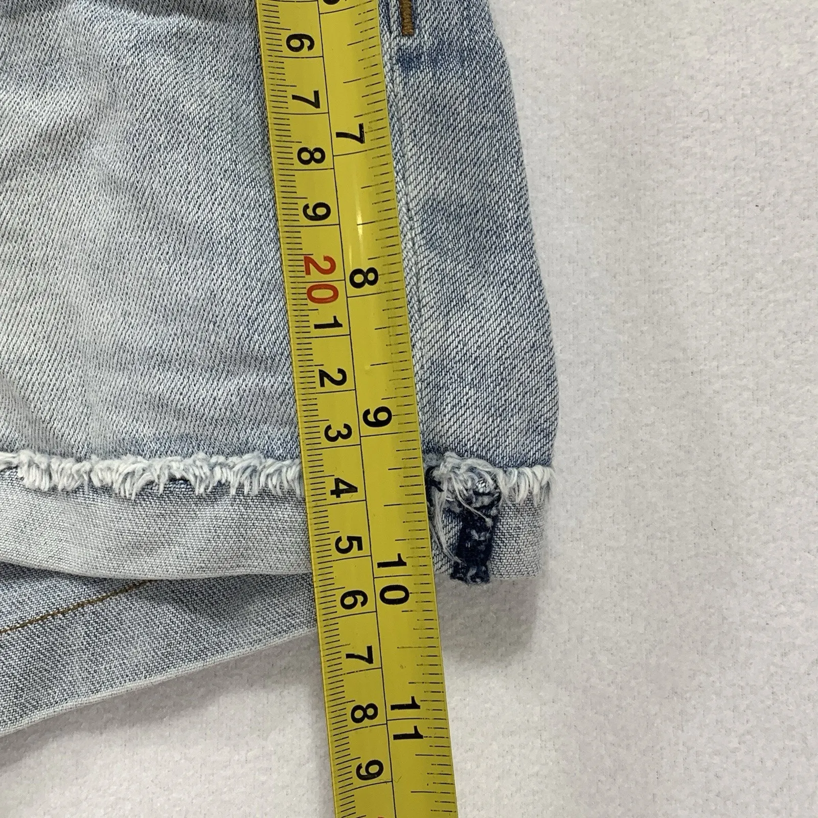 STS Blue Molly Mid Rise Denim Shorts Size 26 Women’s Cuffed Hem Summer - Image 5