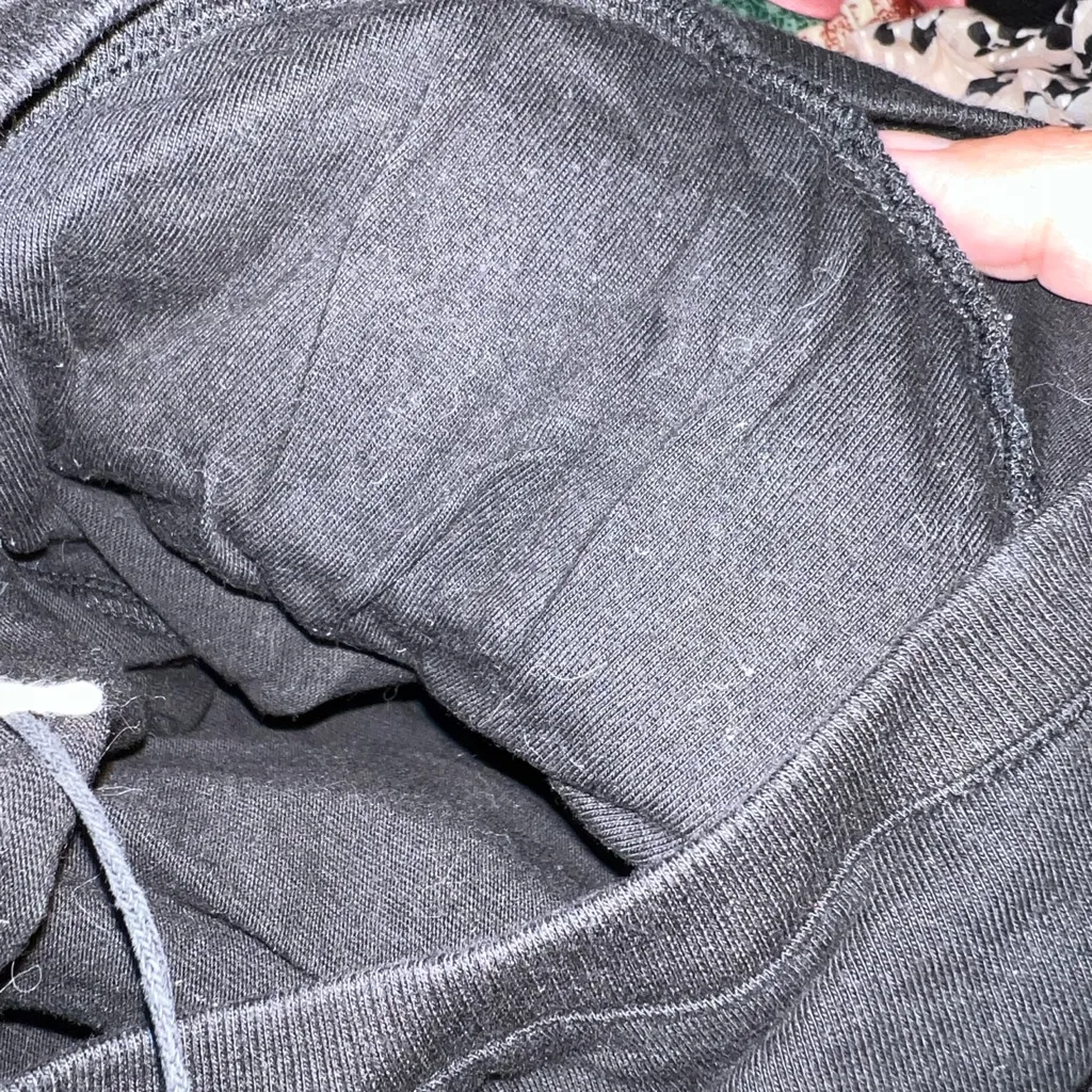 Retrofete black padded shoulders top size small - Image 6