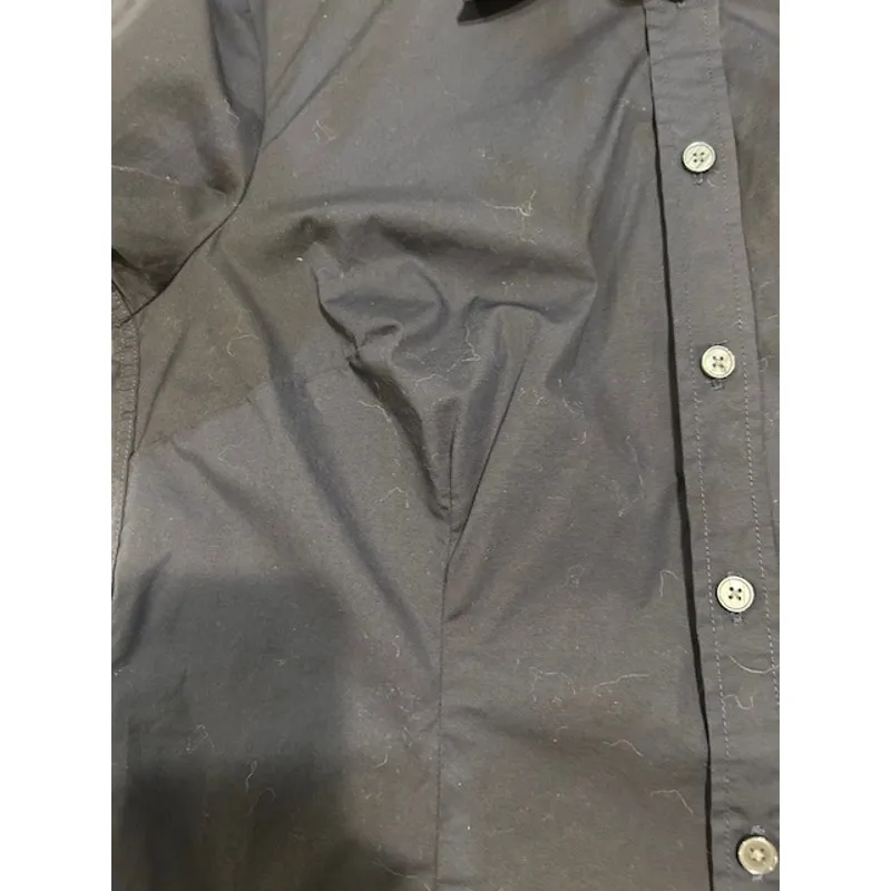 BODEN Women's Button Down Shirt UK 10 US 6 Navy Blue Long Sleeve Stretch Cotton - Image 10