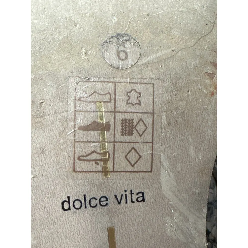 Women’s Dolce Vita Sonni Snake Skin Print Ankle Heeled Zip Up Bootie Size 6 Gray - Image 7