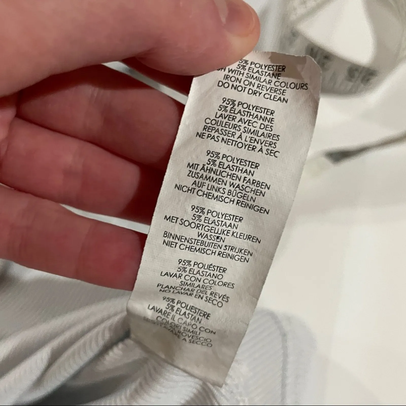 Nasty Gal Light Gray Blue Long Sleeve Snap Blouse Size‎ 0 - Image 6