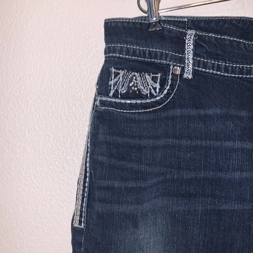 Maurices Premium embroidered Sequined Pockets Bootcut Jeans - Image 4