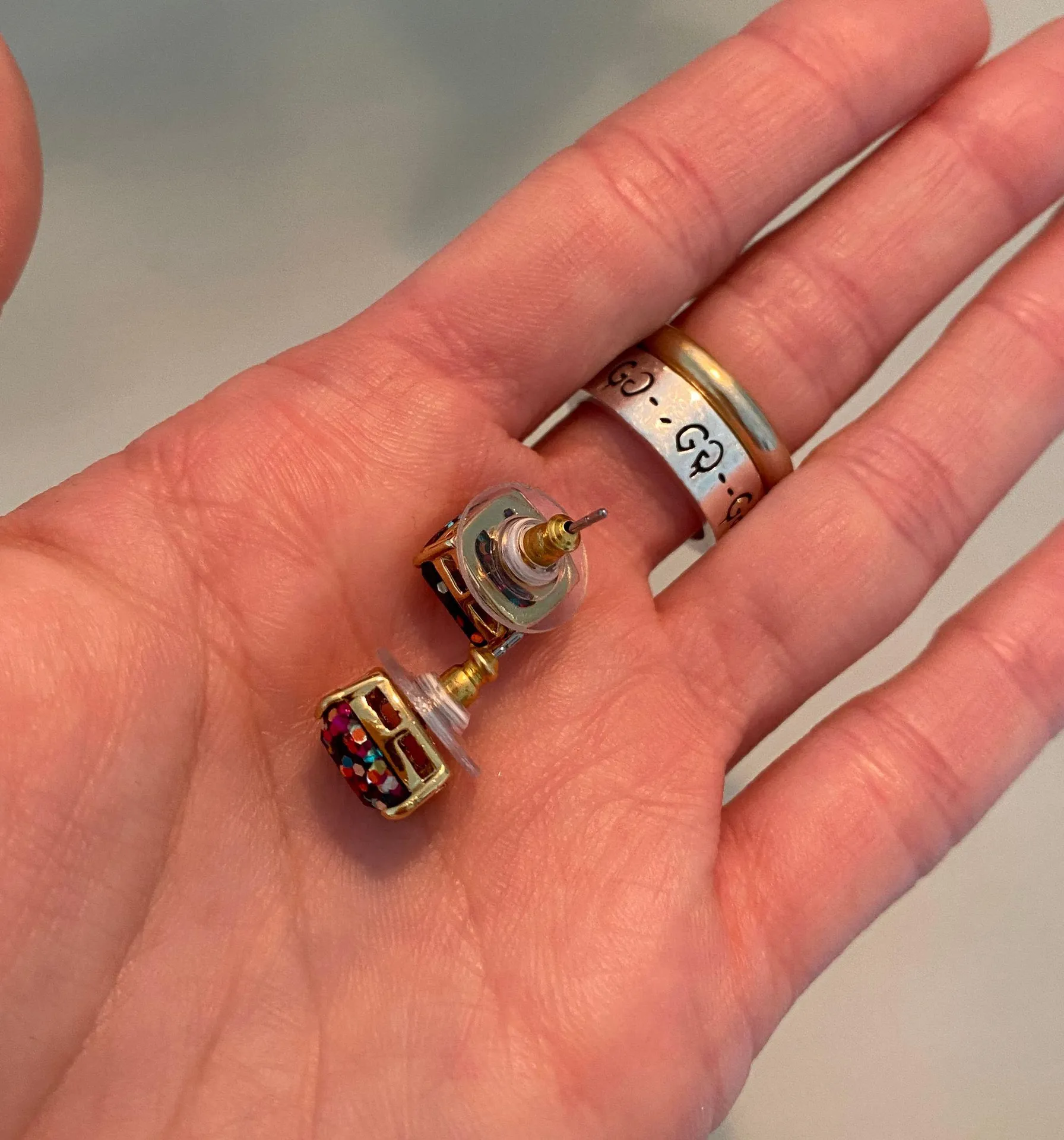 Kate Spade Square Confetti Earrings - Image 3