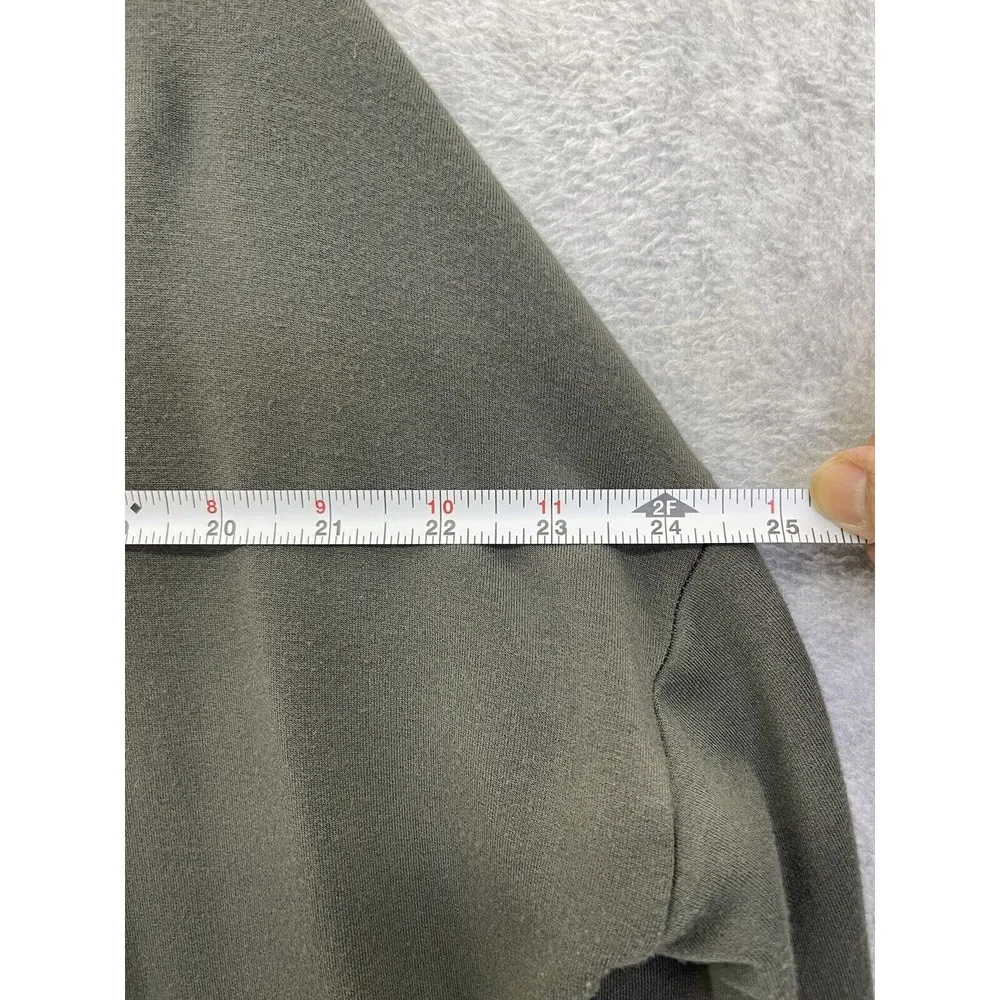 Athleta Women's Pullover Sweater Solid Gray Thumbhole Size Small Round Neck - Image 8