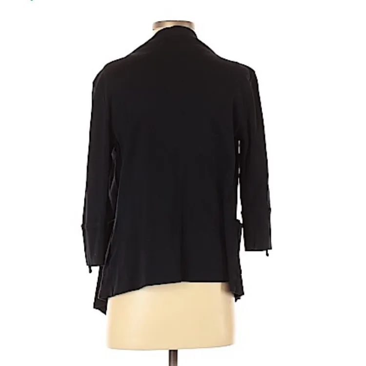 Kim Rogers Black Cardigan Sweater - Image 2