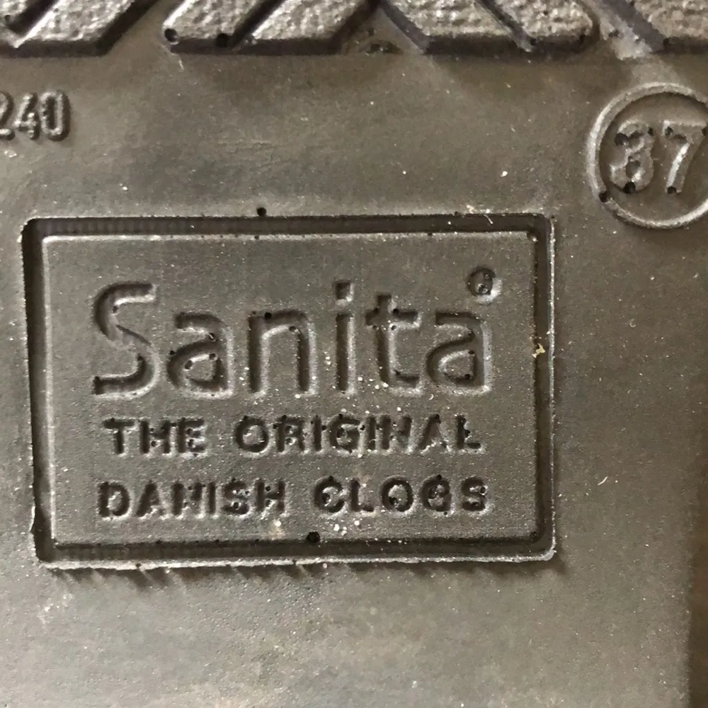 Sanita Original Danish Clog Size 6/37 Denim Blue Suede Leather Nurse Workwear - Image 7