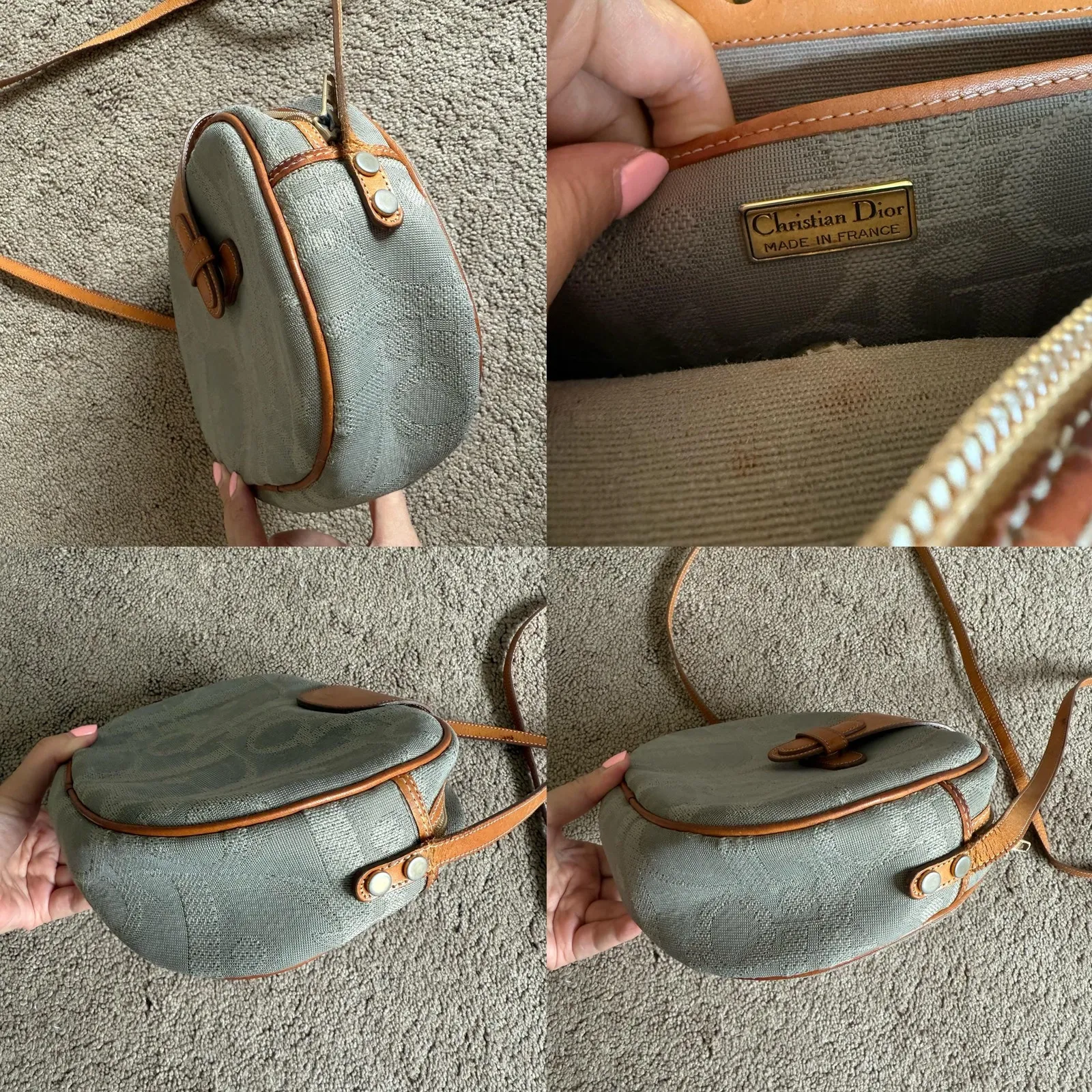 Authentic rare vintage Christian Dior trotter crossbody bag - Image 6