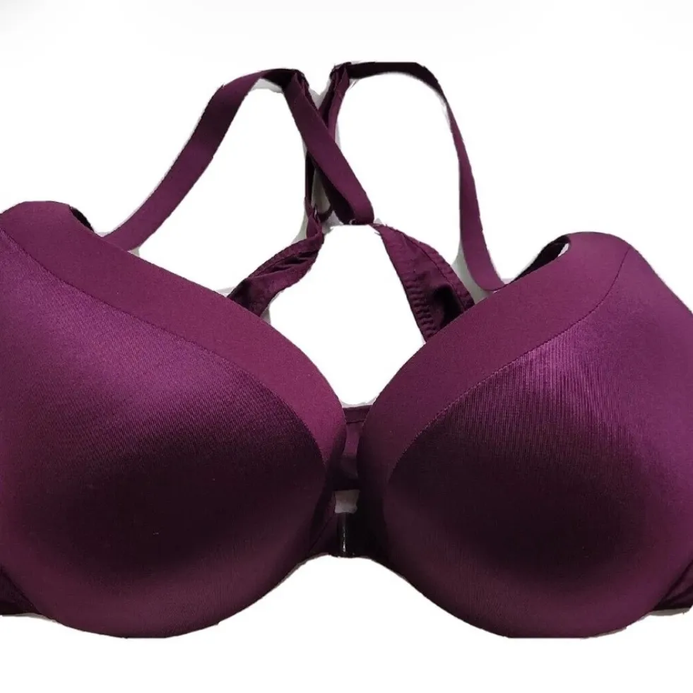 Victoria’s Secret VINTAGE (2015) Racerback Push-Up Underwire Front Clasp Bra - Image 3