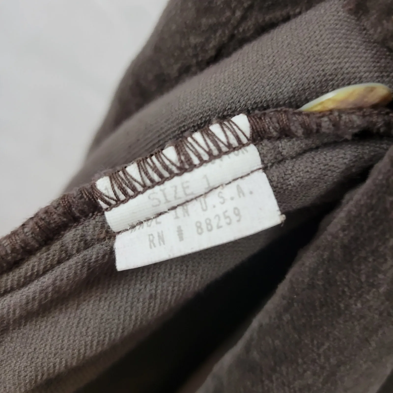 VTG Subtle Tones Velvet Skirt Womens S/M Brown Lagenlook Maxi‎ Elastic Waist Size undefined - Image 10