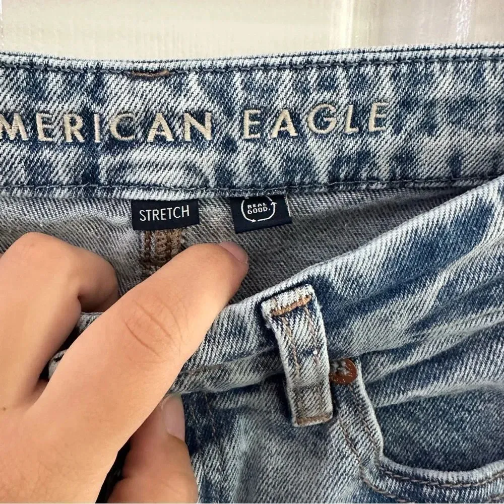 American Eagle Women’s Curvy Straight Jeans Size 2 Long - Image 6