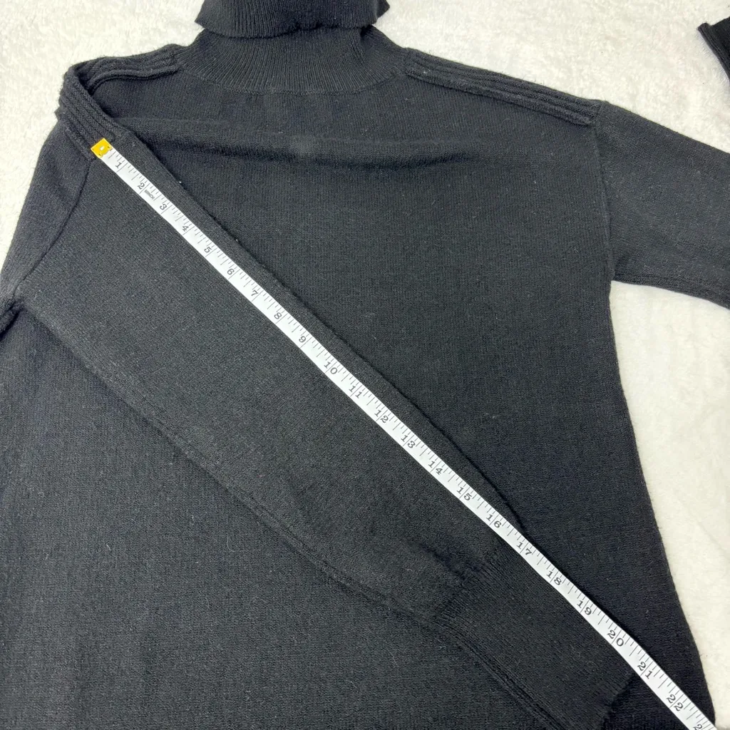 Everlane Classic Black Turtleneck Sweater Size XS - Image 8
