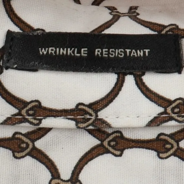 Talbots Petites Equestrian Bit Button Shirt Womens Wrinkle Resistant Size 4P - Image 4