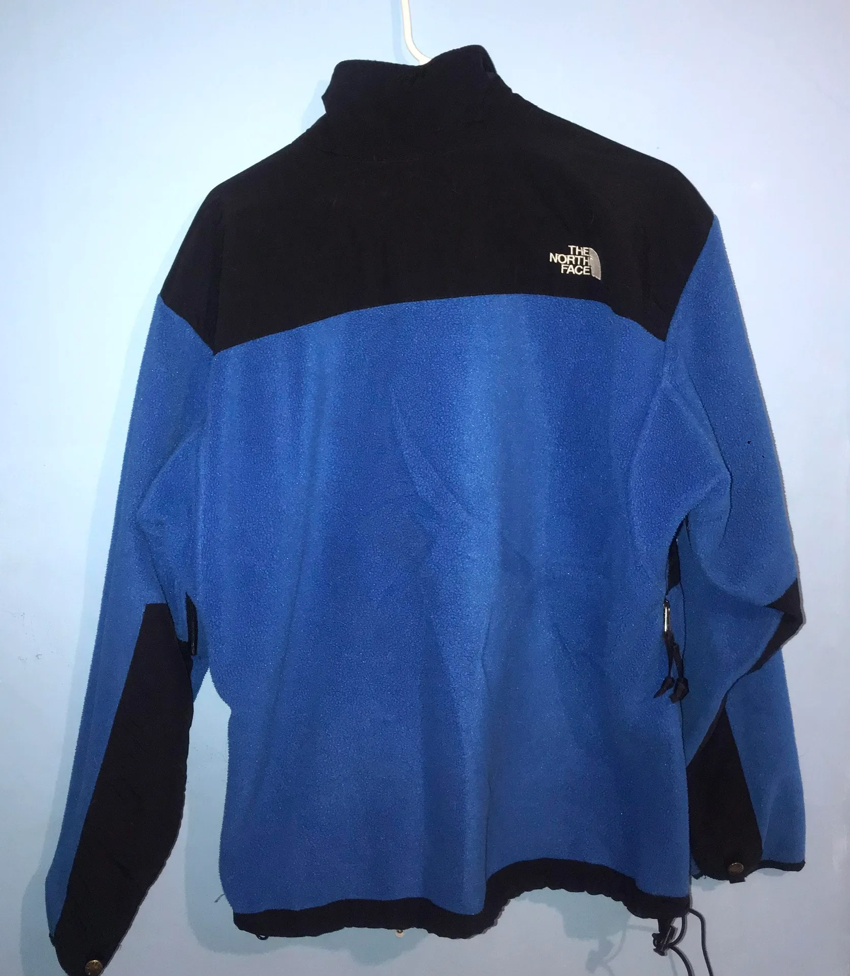 The North Face Blue and Black Winter Jacket - Image 2