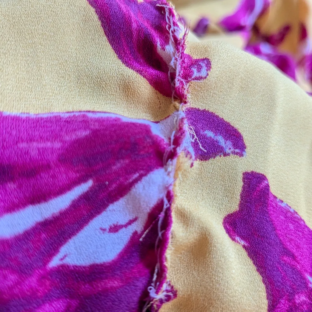 Color Me Courtney Denis Crop Biker Blazer Jacket Sz 10 Orange - Image 12