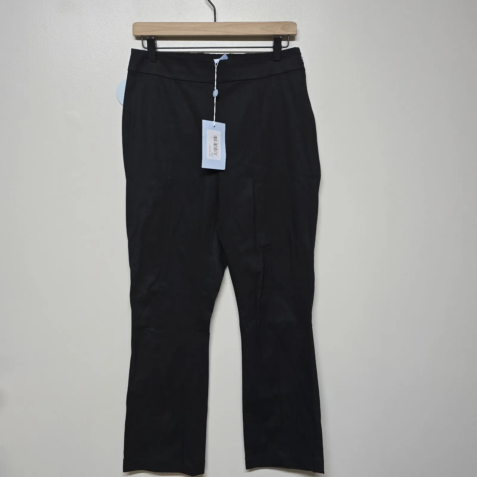 Hill House Womens Claire‎ Pull On Black Cropped Pants Sz M NWT Office Academia - Image 4
