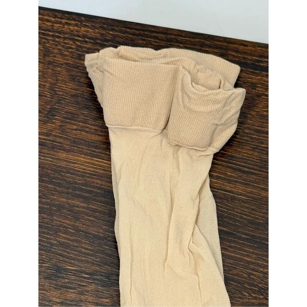 Spanx tan footless compression capri tight size C - Image 2