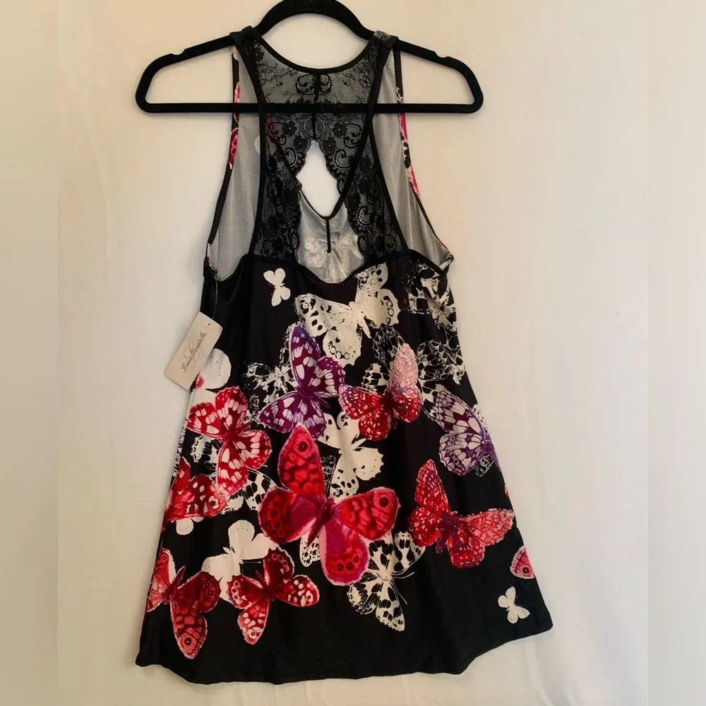 Linea Donatella Butterfly Nightie Ladies Sz Medium NWT - Image 2