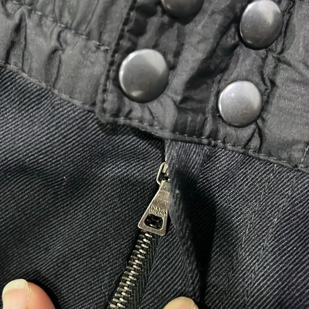 Prada 100% Wool Black Jogger Trouser Pants Sz M (EU 48) - Image 5