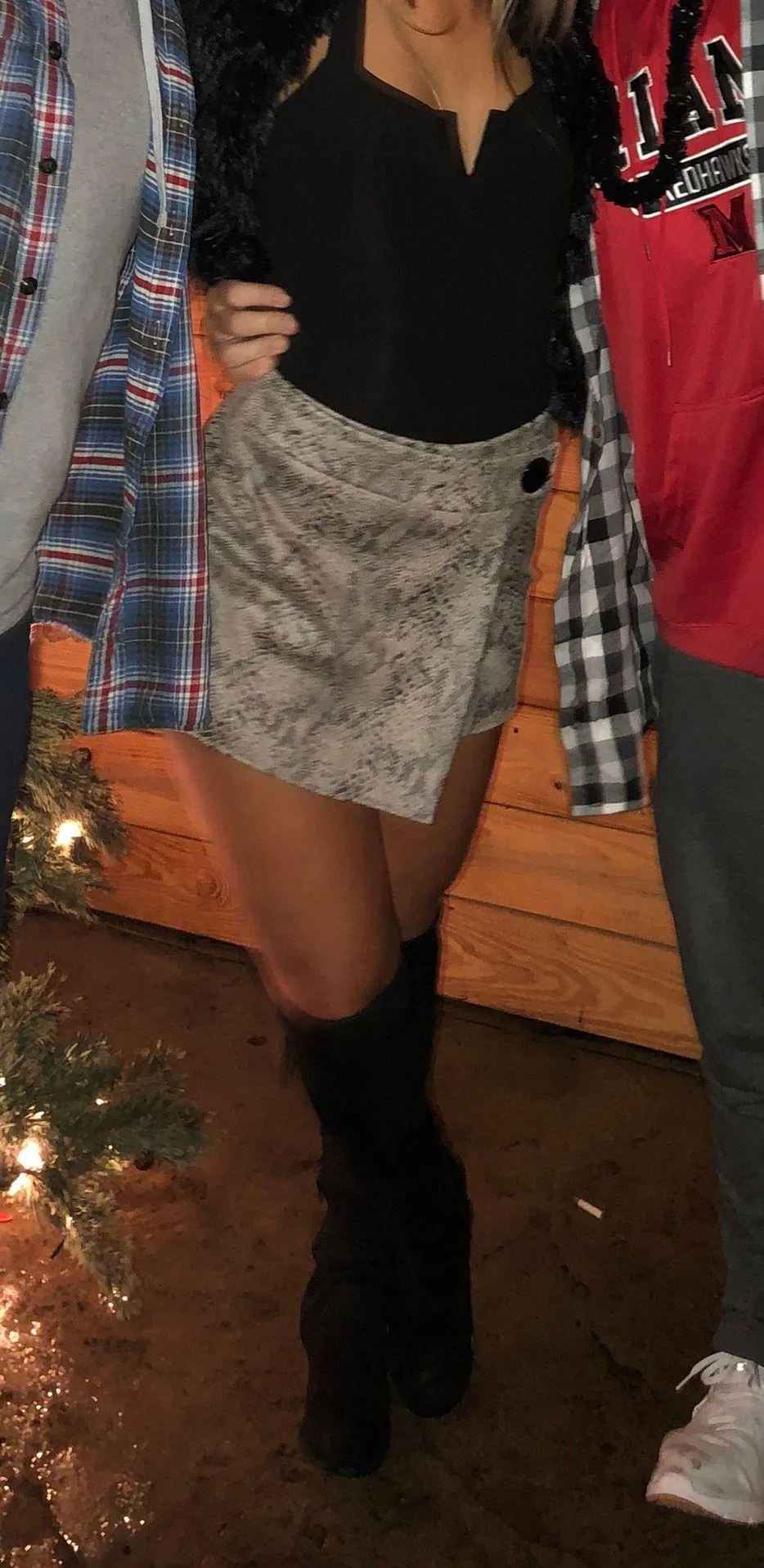 Snakeskin Wrap Skirt/ Shorts  - Image 5