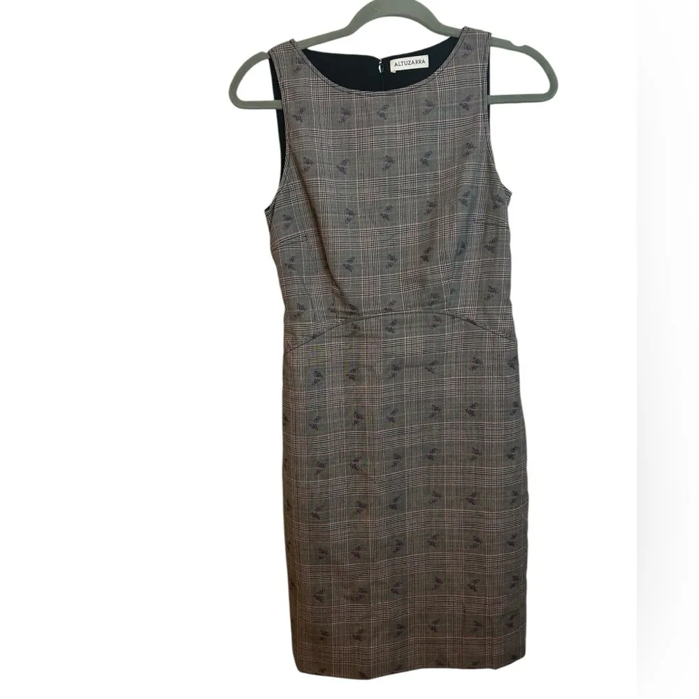 Altuzarra Shadow Floral Sheath Dress - Image 3