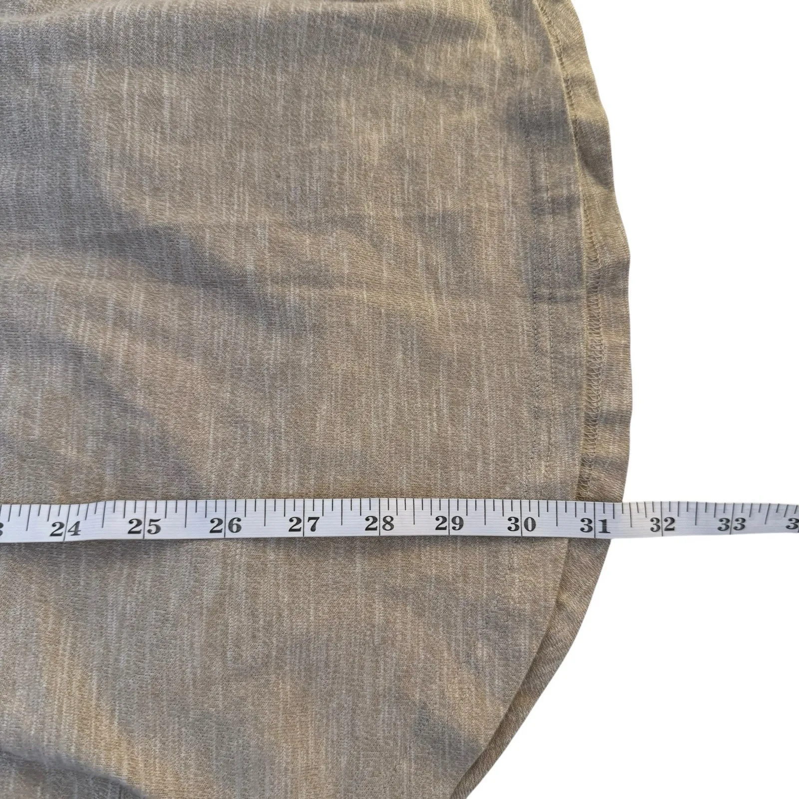 Pacsun Womens Beige Hoodie Sweatshirt Large Longer Fit Neutral Casual Tunic - Image 10