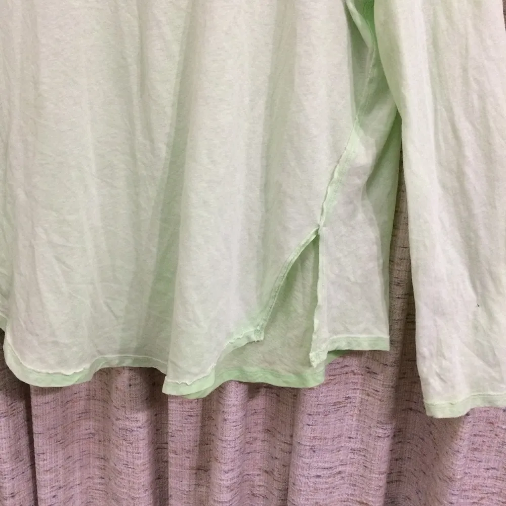 We The Free First Love Lace-Up Tee in Lime - Image 5