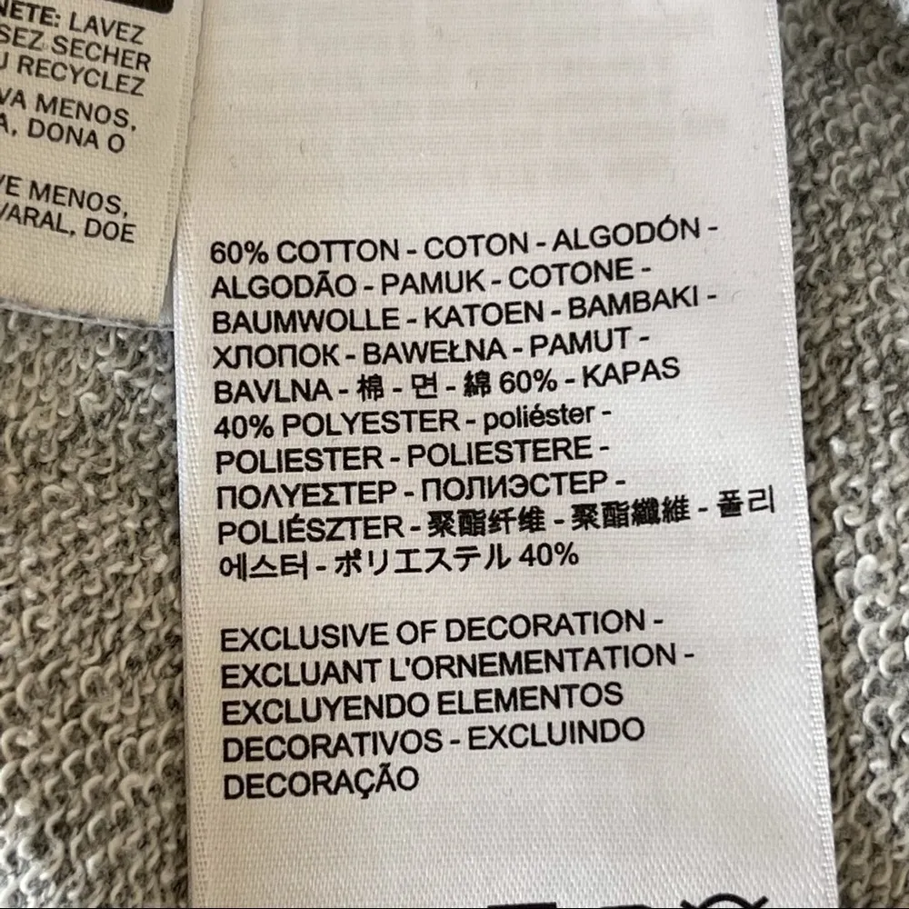 𝅺Levi’s Women’s Crop Boxy Fit LOGO Hoodie Sweatshirt Size XL - Image 9