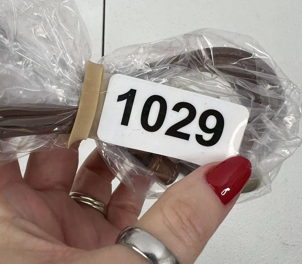 Brooks Brothers Vtg  Size M Belt Brown Leather Trouser Dress Stitched Adjustable - Image 14