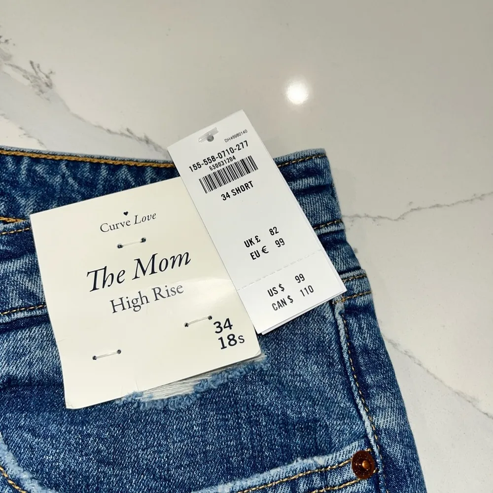 Curve Love High Rise Mom Jean - Image 5