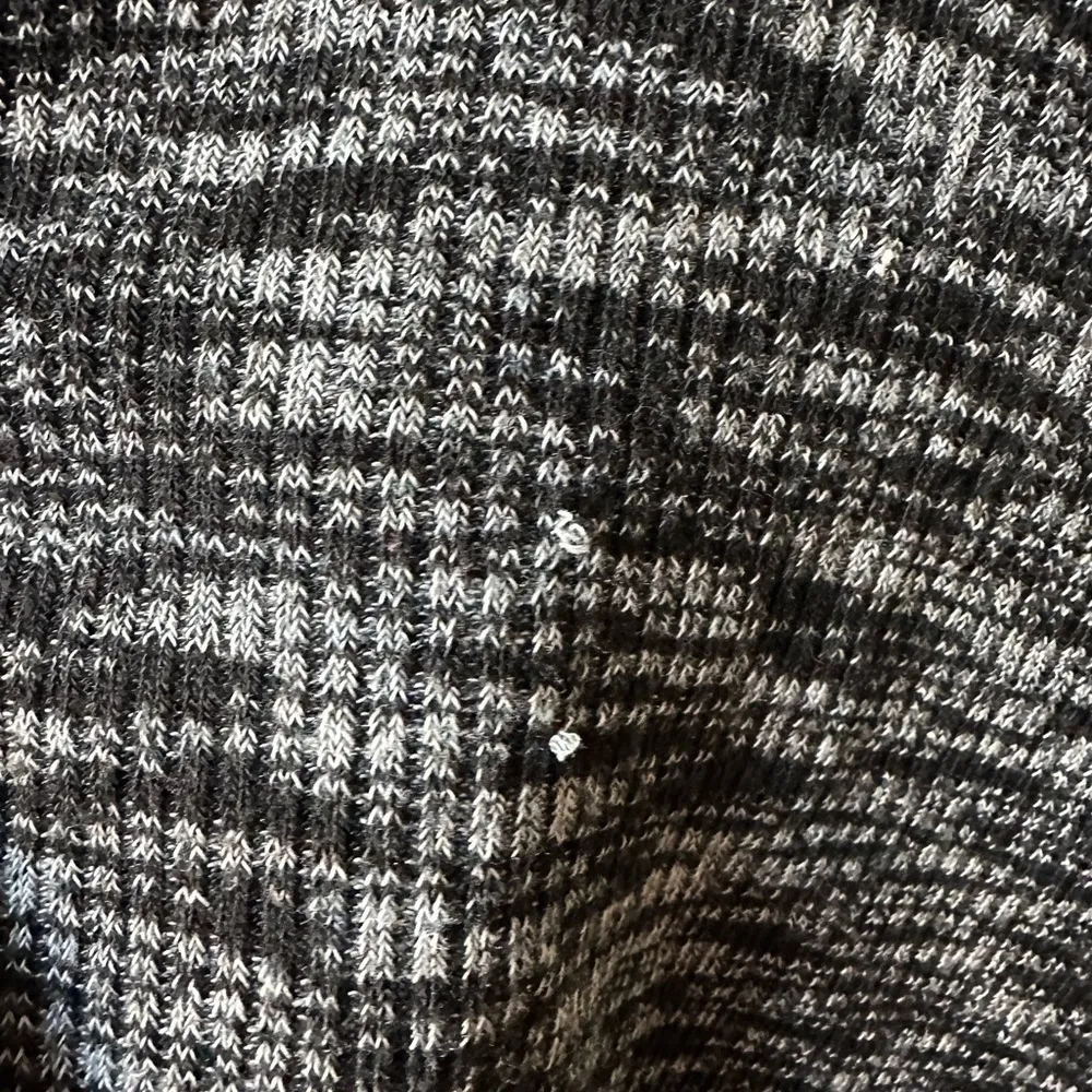 Dina Be Black and Gray Long Sleeve Sweater Dress Sz S stretchy lightweight - Image 4