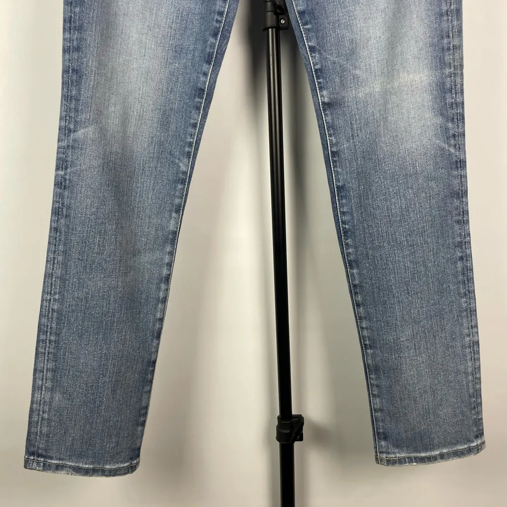 AG‎ Adriano Goldschmied Light Blue Prima Cigarette Ankle Jeans - Image 3