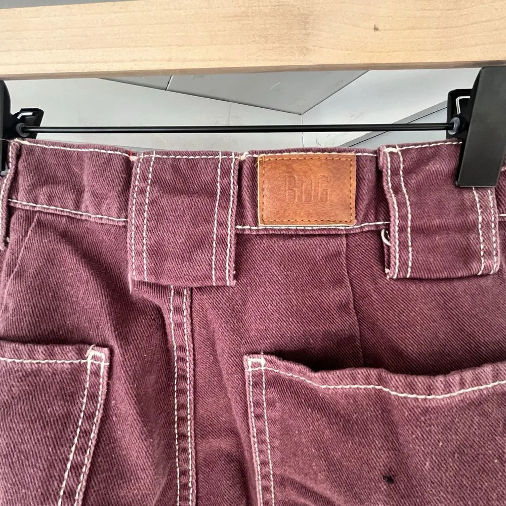 BDG Urban Outfitters Women's Plum Cargo Jogger Pants Size 25 - Image 3